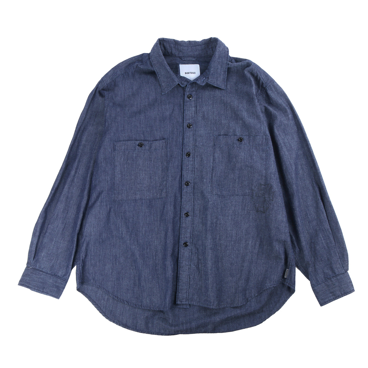 US NAVY CHAMBRAY L/S SHIRT
