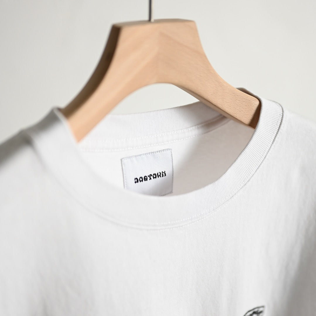 【DOGTOWN】SKATE LOGO PIGMENT TEE