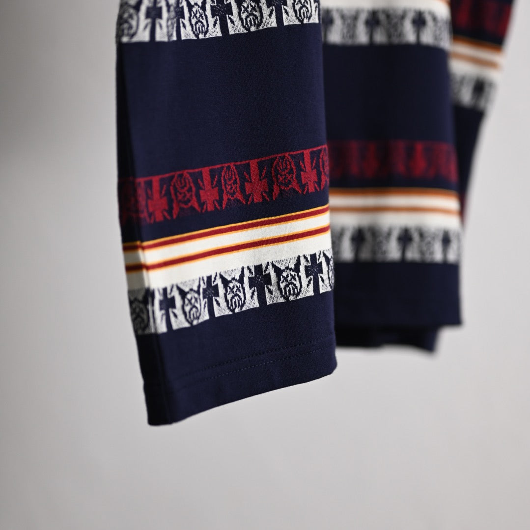【DOGTOWN】JACQUARD BORDER TEE