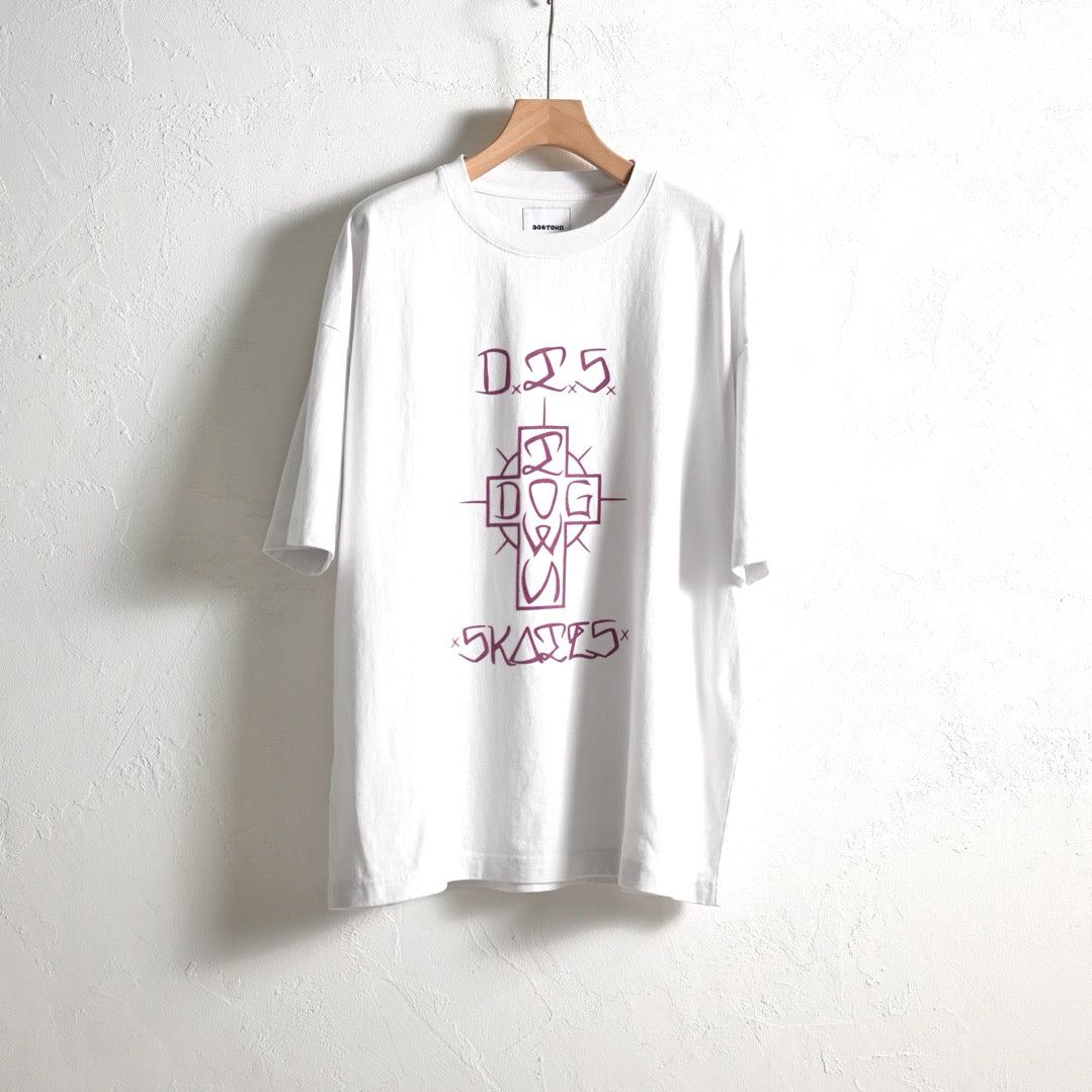 【DOGTOWN】ドローイングクロスピグメントTシャツ