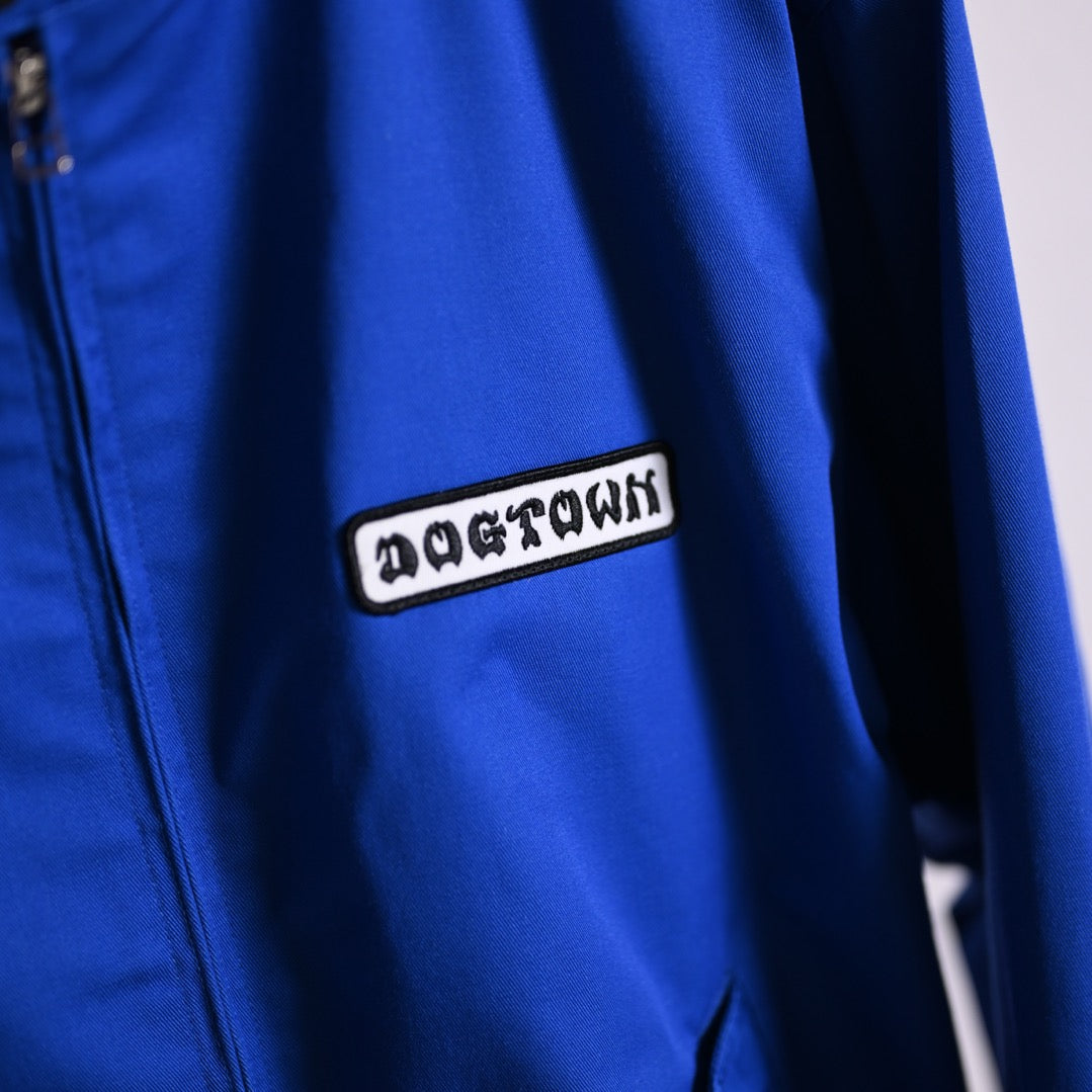 DOGTOWN/ワーク トラックジャケット。ブルー