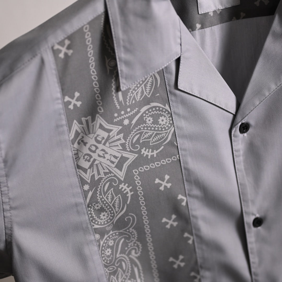 【DOGTOWN】BLOCKED BANDANA SS SHIRT