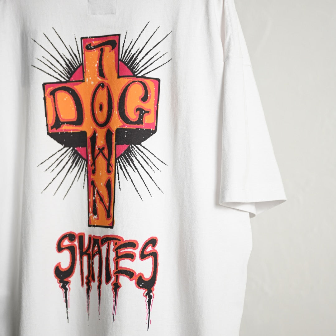 【DOGTOWN】SKATE LOGO PIGMENT TEE