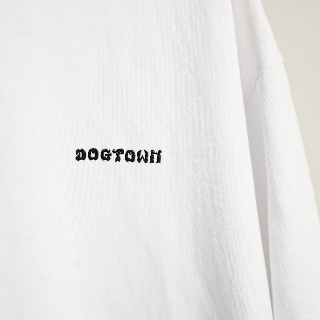 【DOGTOWN】クロスロゴピグメントTシャツ