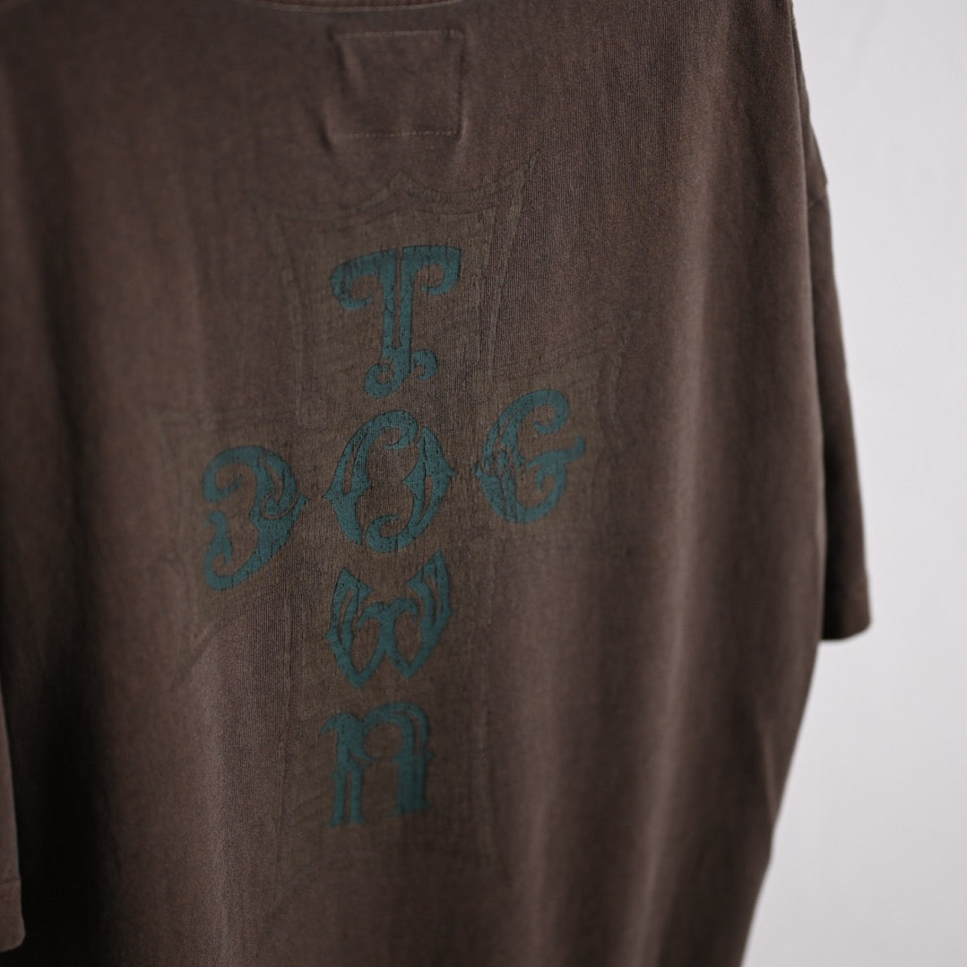 【DOGTOWN】CROSS LOGO PIGMENT TEE