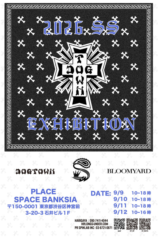DOGTOWN 2026SS展示会のお知らせ