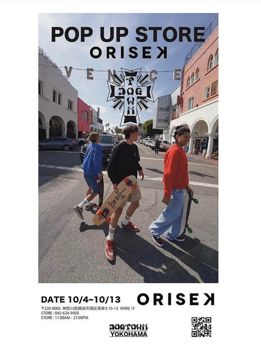 SPECIAL POP UP at @orisek.studios 横浜