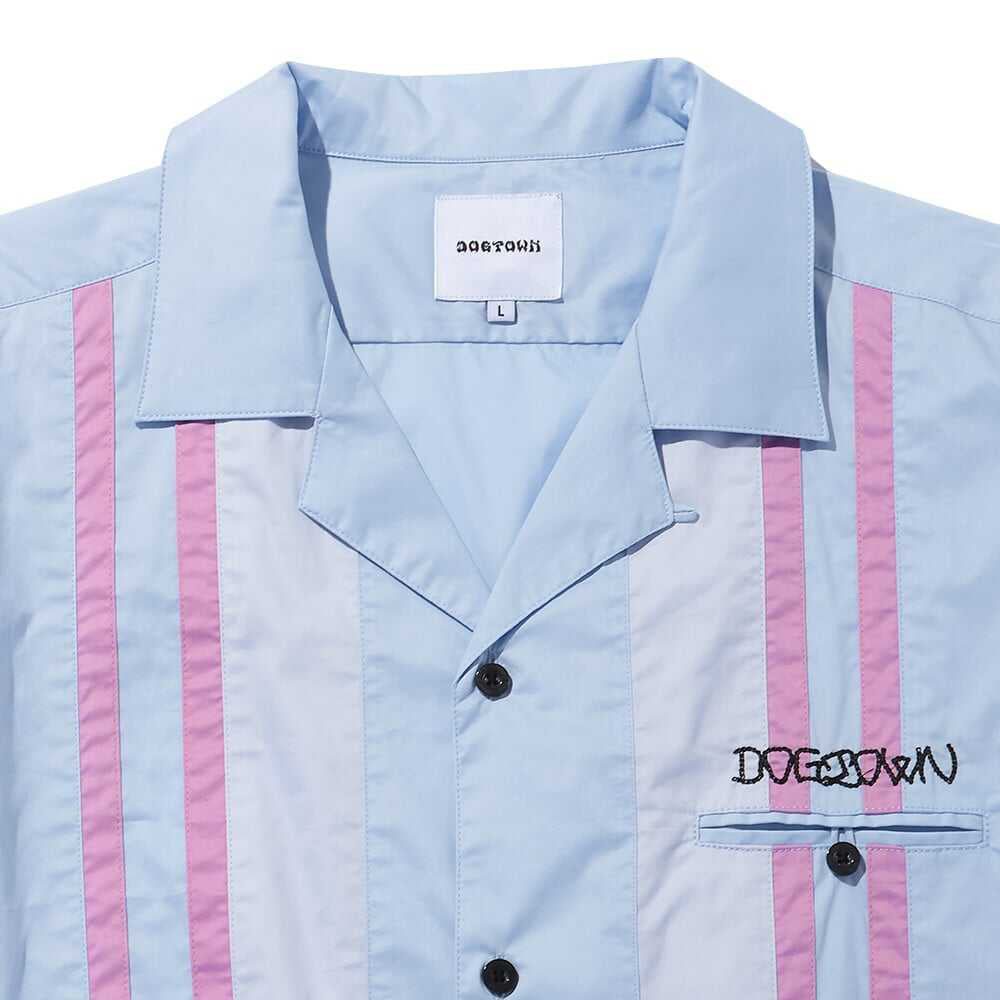 【DOGTOWN】ブロックライン SSシャツ