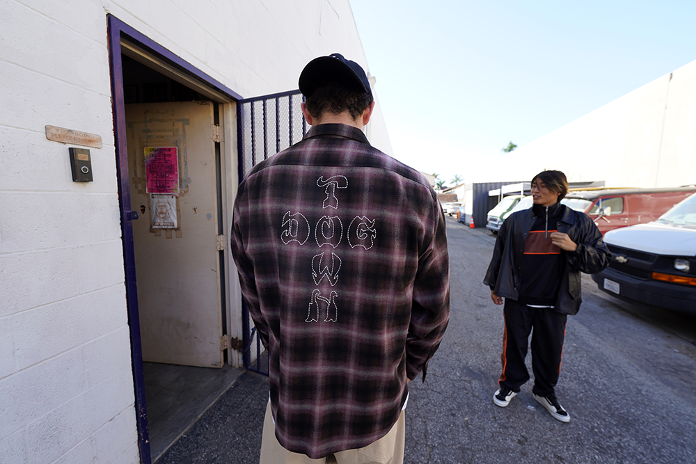 DT WOOL CHECK SHIRTS