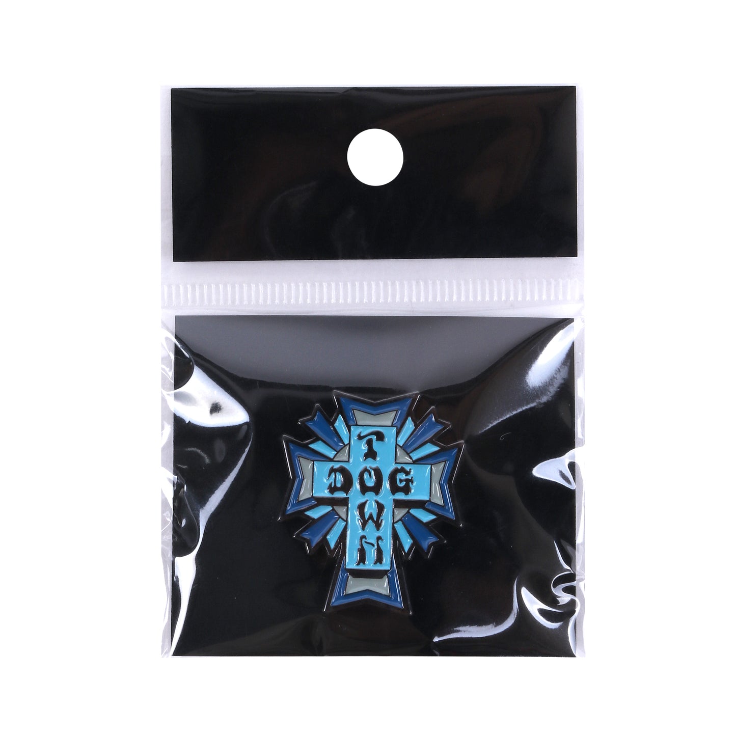 DOGTOWN Cross Logo Color Pin Badge