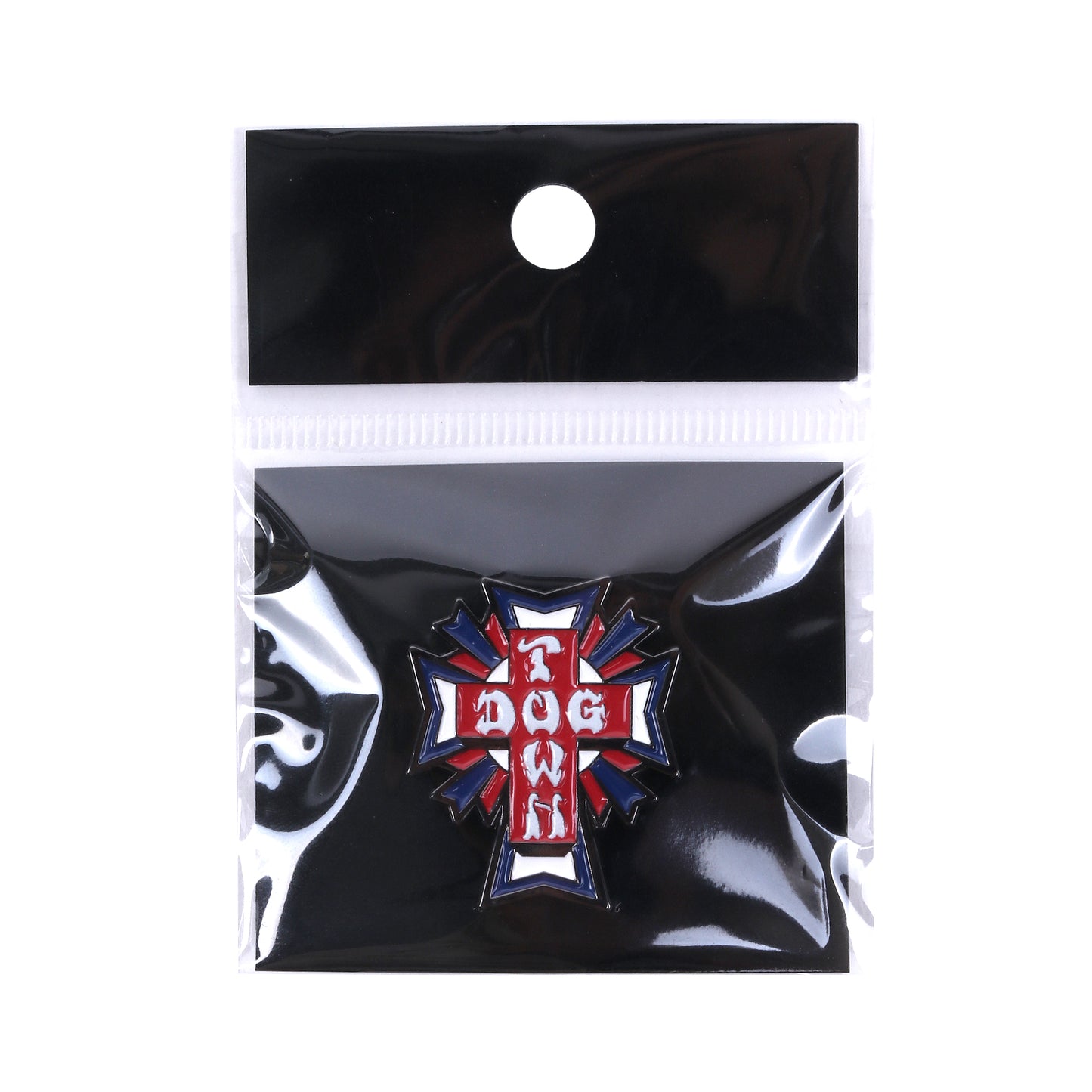 DOGTOWN Cross Logo Color Pin Badge