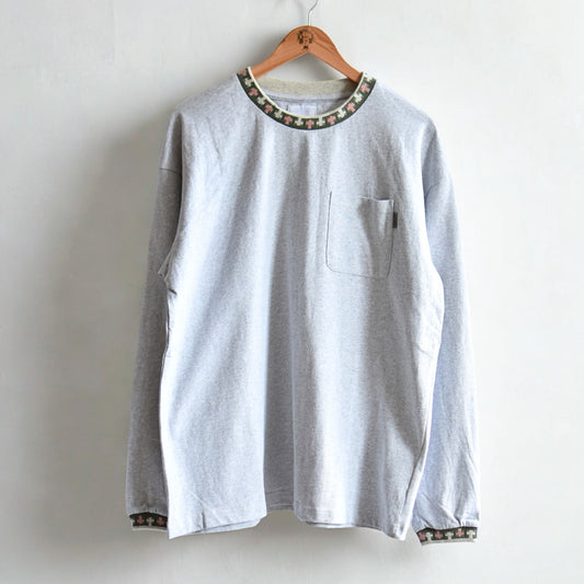 DT JACQUARD RIB LS TEE