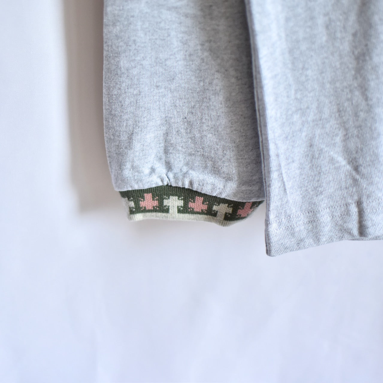 DT JACQUARD RIB LS TEE
