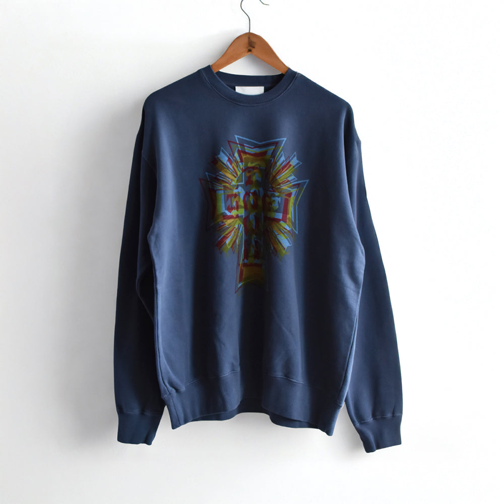 2026AW DOGTOWN 3D print Letter cross pigment crew sweat