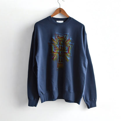 2026AW DOGTOWN 3D print Letter cross pigment crew sweat