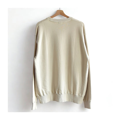 FISH BONE LOGO PRINTED 3D CREW SWEAT
