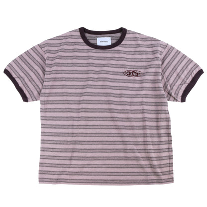 UNEVEN BORDER RINGER S/S T-SHIRTS
