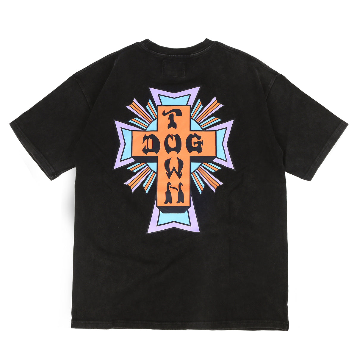COLOR LETTER CROSS LOGO S/S Tshirts