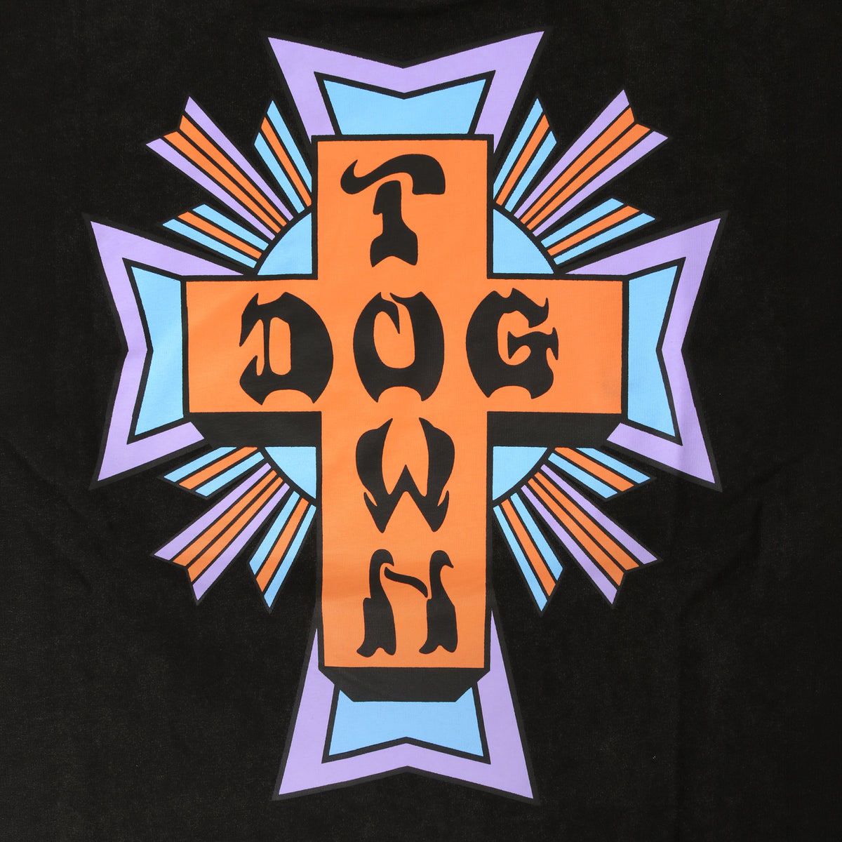 COLOR LETTER CROSS LOGO S/S Tshirts