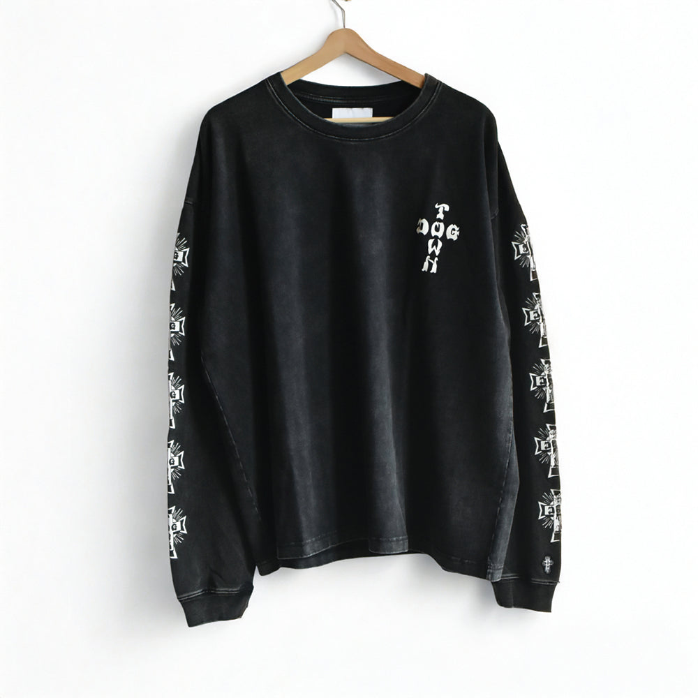 2026AW DOGTOWN  CROSS LOGO LS TEE