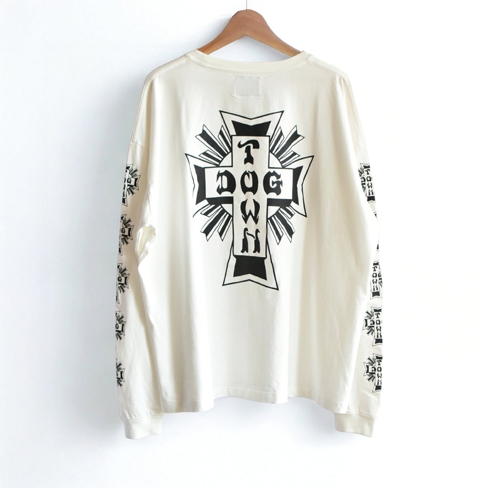 2026AW DOGTOWN  CROSS LOGO LS TEE