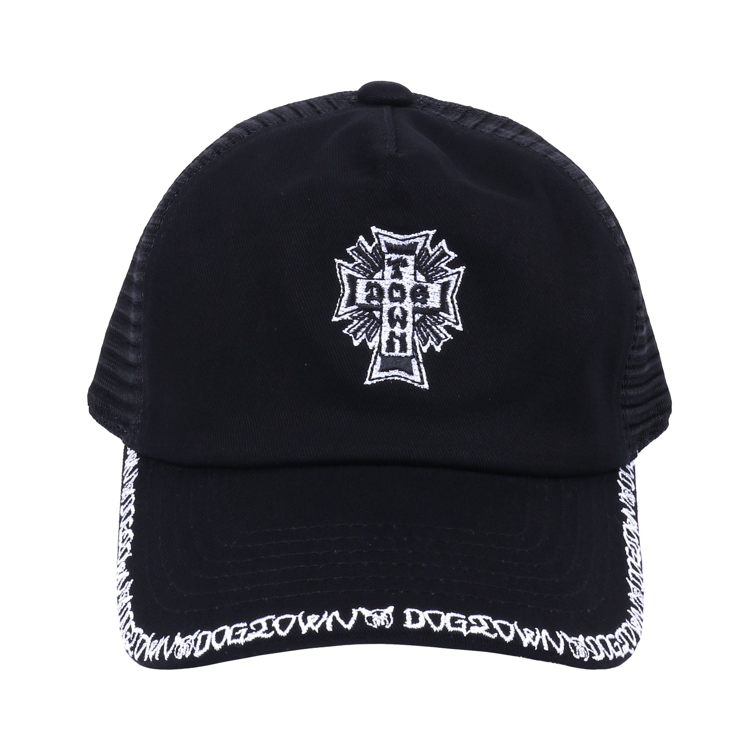 Front twill mesh cap