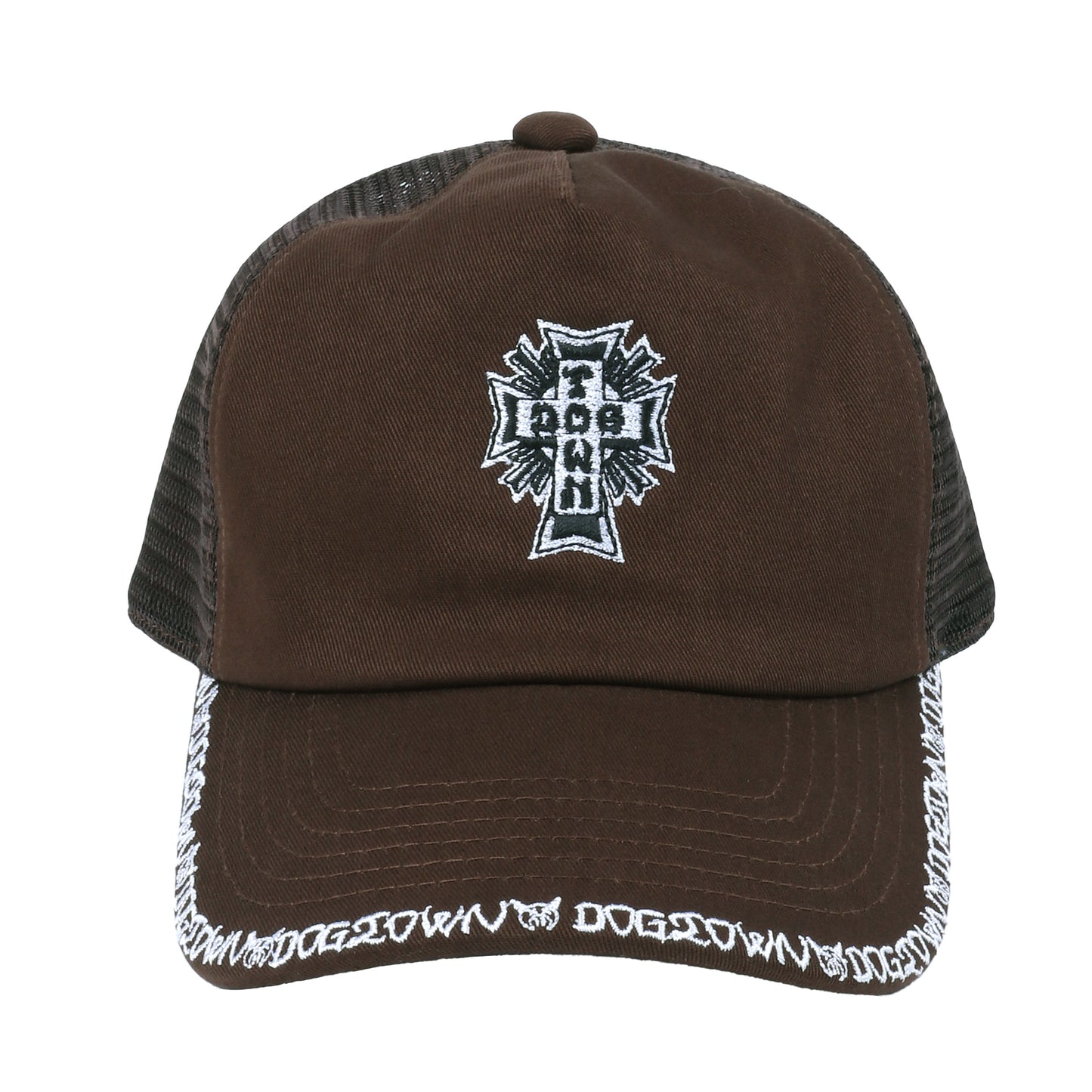 Front twill mesh cap