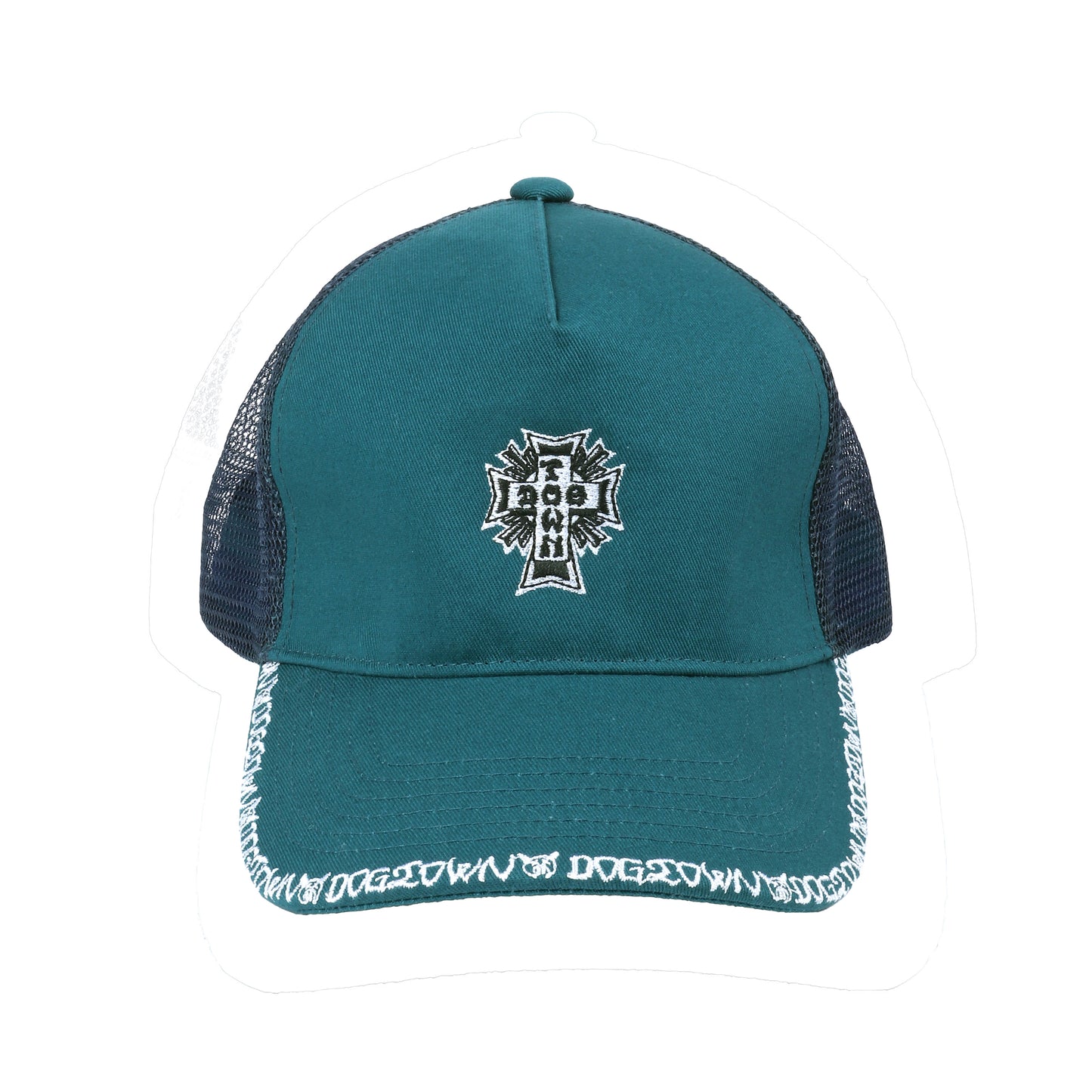 Front twill mesh cap