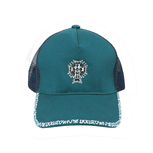 Front twill mesh cap