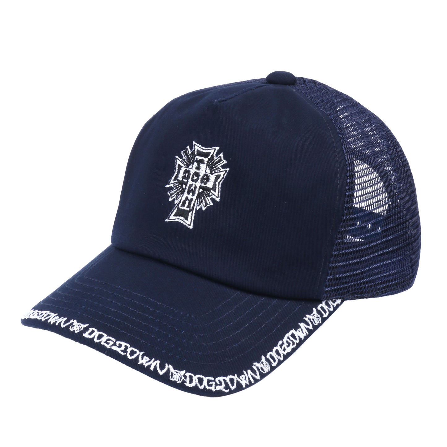 Front twill mesh cap