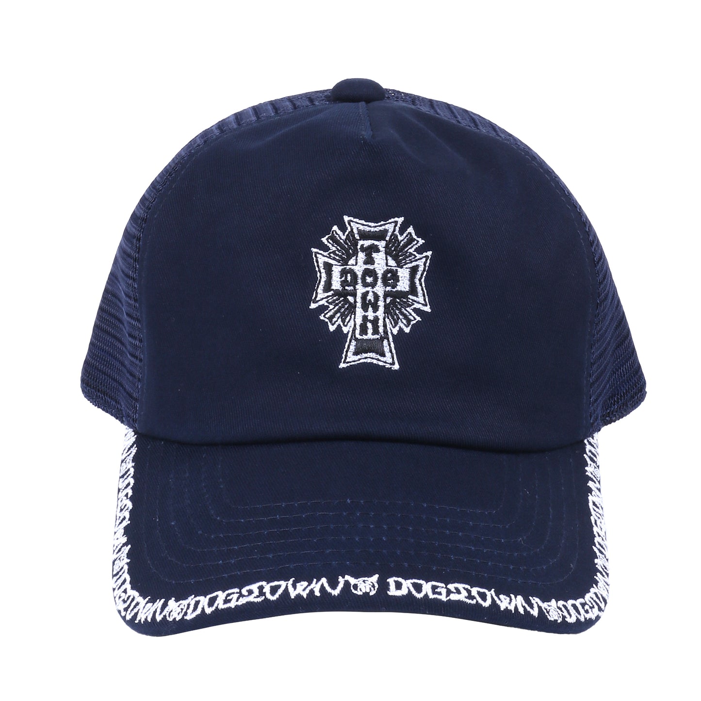 Front twill mesh cap