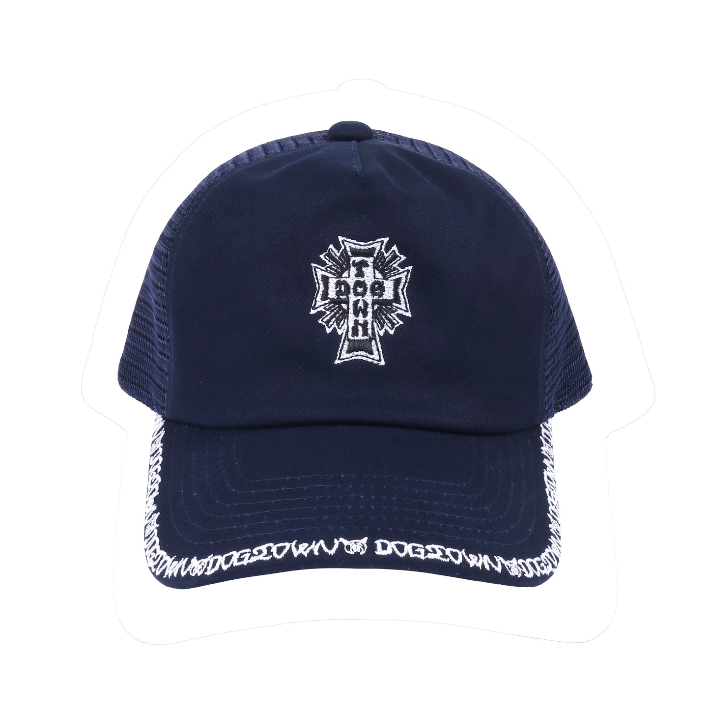 Front twill mesh cap