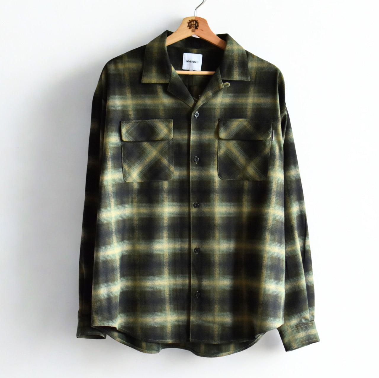 DT WOOL CHECK SHIRTS