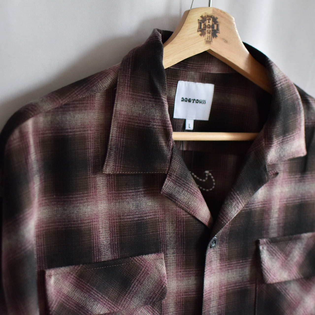 DT WOOL CHECK SHIRTS