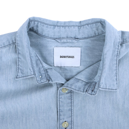 US NAVY CHAMBRAY L/S SHIRT