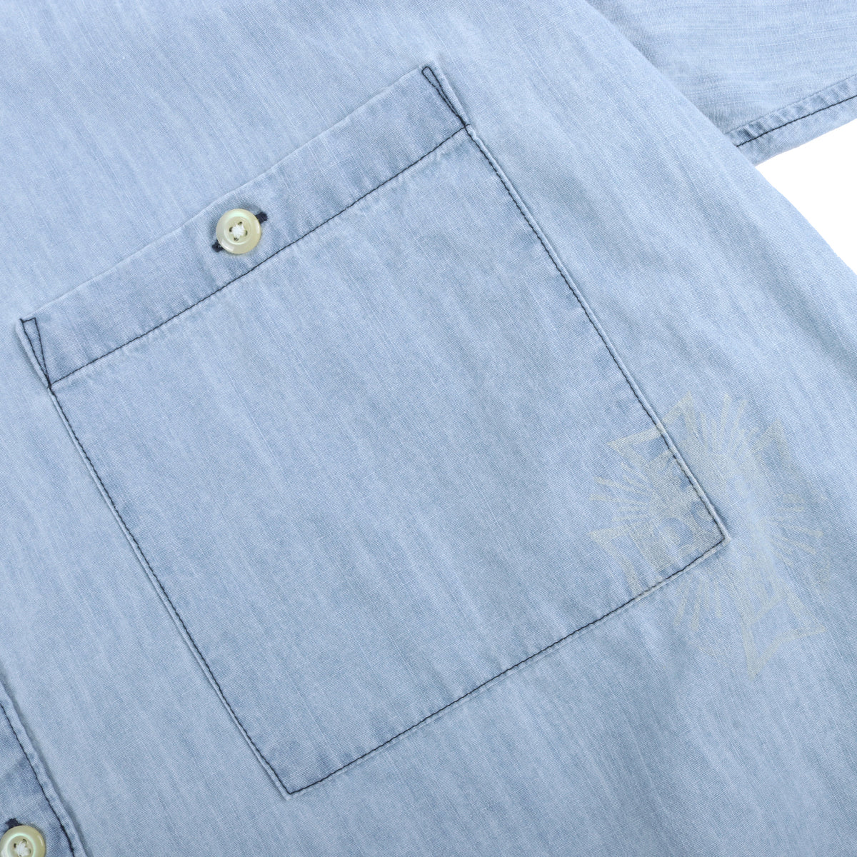 US NAVY CHAMBRAY L/S SHIRT