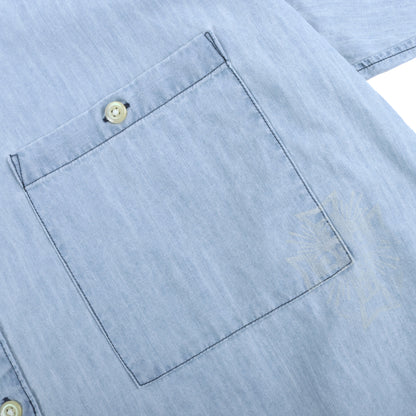US NAVY CHAMBRAY L/S SHIRT