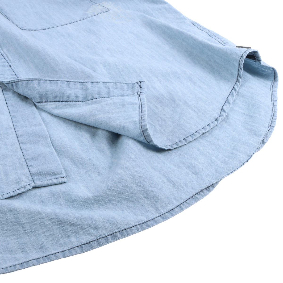 US NAVY CHAMBRAY L/S SHIRT