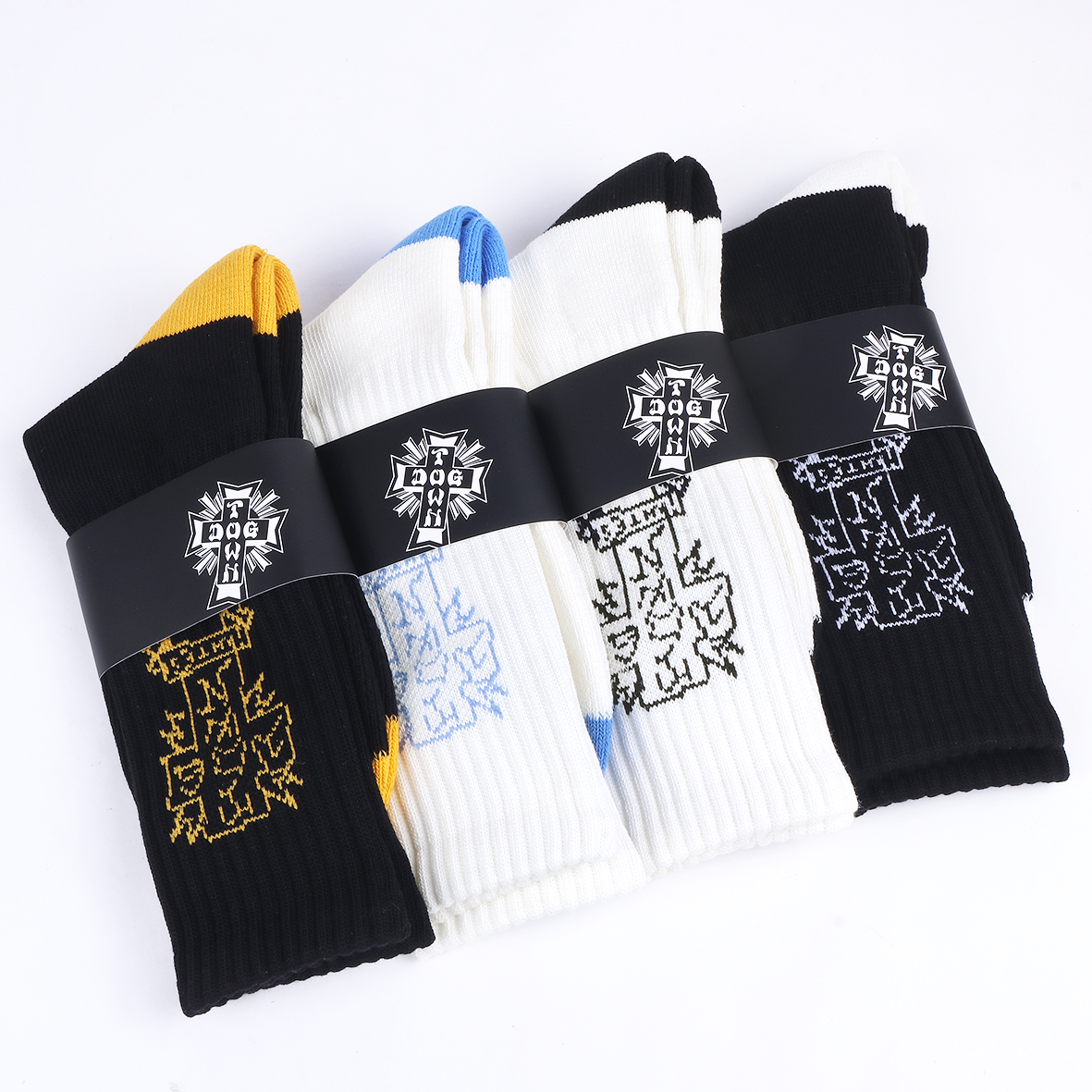 DOGTOWN /GONZ LOGO crew socks