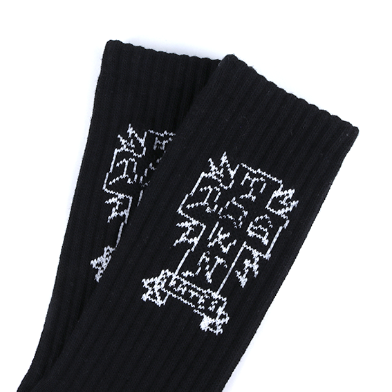 DOGTOWN /GONZ LOGO crew socks