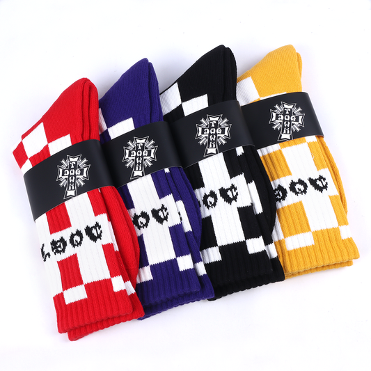 DOGTOWN /check crew socks