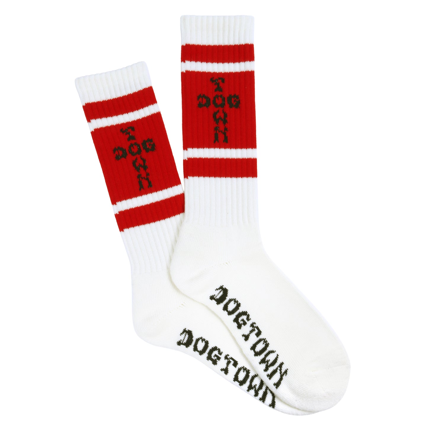 2026AW DOGTOWN  CROSS LETTER line high socks