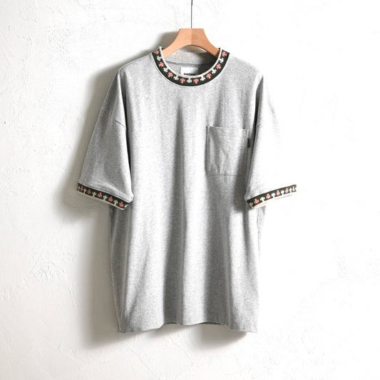 【DOGTOWN】JACQUARD RIB TEE