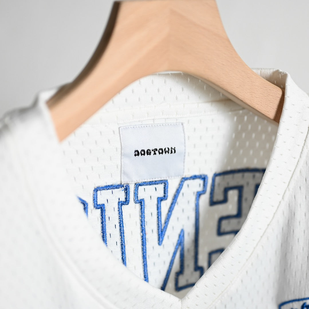 DOGTOWN/MESH HOCKEY TEE ホワイト *近日発売予定！