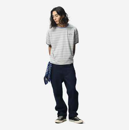 UNEVEN BORDER RINGER S/S T-SHIRTS