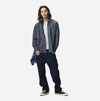 US NAVY CHAMBRAY L/S SHIRT